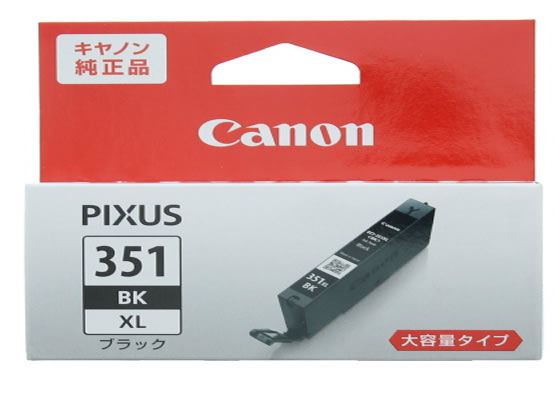 Genuine Products - 【マラソン限定★2,000円クーポン＆ポイント2倍】キヤノン インクタンク BCI-351XLBK(大容量) ブラック 6438B001 キャノン CANONブラック インクジェットカートリッジ インクカートリッジ トナー