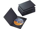 エレコム DVDスリムトールケース 10枚パック ブラック CCD-DVDS03BK DVDトールケース メディアケース 記録メディア メモリーカード 家電