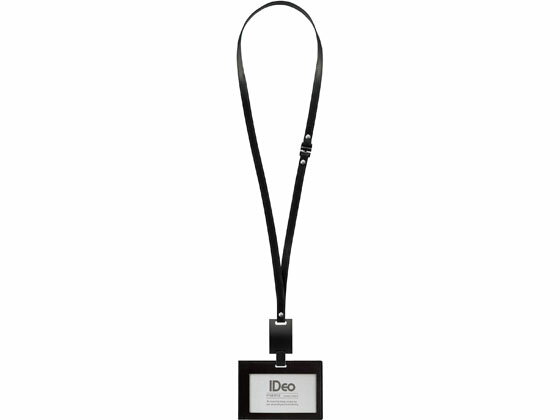 【マラソン限定★ポイント2倍】【お取り寄せ】コクヨ ネームカードホルダー IDeo 黒 NM-RK195D 吊り下げ式ソフトタイプ 名札 キーホルダー