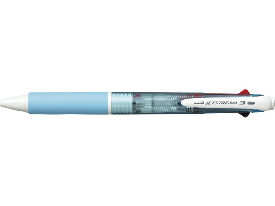 ジェットストリーム 三菱鉛筆 ジェットストリーム3色ボールペン0.7mm 水色 10本 3色 油性ボールペン 多色 多機能
