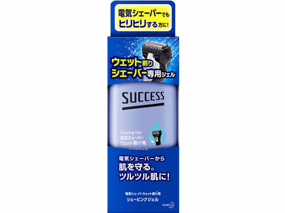 KAO サクセス ウェット剃りシェーバー専用ジェル 180g シェービング剤 、アフターケア シェービング スキンケア