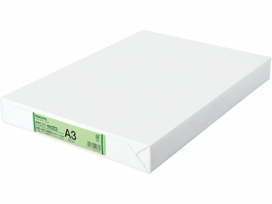 A3 Size Paper - 【レビュー投稿で100円OFFクーポン】送料無料【お取り寄せ】コクヨ PPCカラー用紙 共用紙 A3 500枚 緑 3冊 KB-KC38NG まとめ買い 業務用 箱売り 箱買い ケース買い A3用紙 a3 コピー用紙 A3コピー用紙 コピー用紙 事務用品 カラー プリンター用紙 業務用コピー用紙