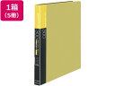 【お取り寄せ】コクヨ 名刺ホルダー 替紙式 A4縦30穴横入 黄 5冊 本体 差替式 30穴タイプ 名刺フォルダー ポストカードホルダー ファイル