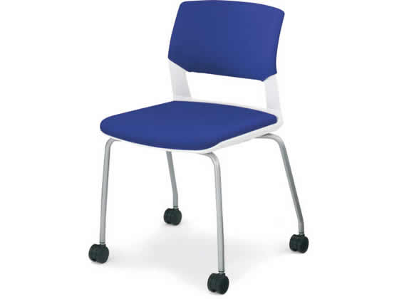 【レビュー投稿で100円OFFクーポン】【メーカー直送】コクヨ 会議用イス160 布 肘無 ハードキャスター ハードキャスター マリン【代引不可】【組立・設置・送料無料】ミーティングチェア オフィス家具