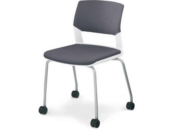 【レビュー投稿で100円OFFクーポン】【メーカー直送】コクヨ 会議用イス160 布 肘無 ハードキャスター ハードキャスター グレー【代引不可】【組立・設置・送料無料】ミーティングチェア オフィス家具