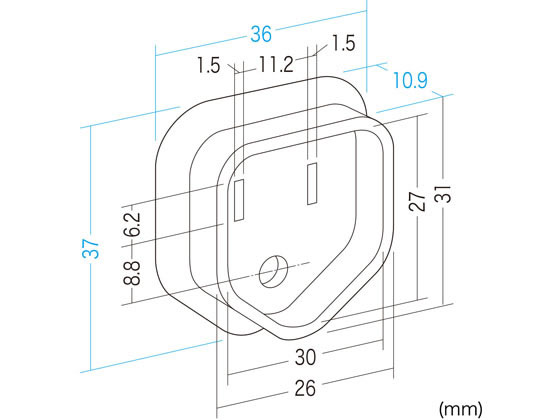 【楽天スーパーSALE限定★ポイント2倍＆2,000円クーポン】【お取り寄せ】サンワサプライ プラグ安全カバー(3Pプラグ対応) TAP-PSC3N 電源タップ OAタップ関連品 OAタップ 配線パーツ 家電