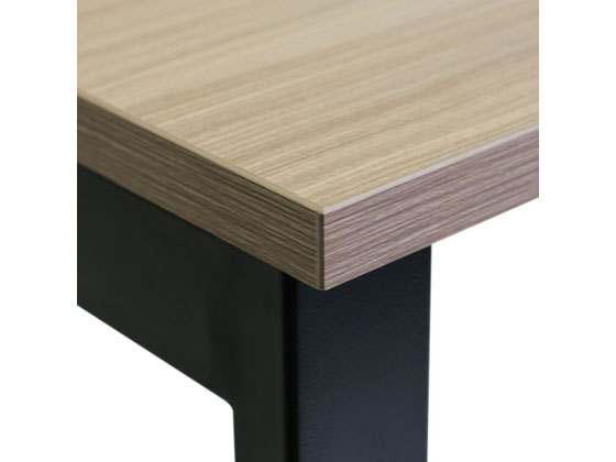 【レビュー投稿で100円OFFクーポン】【メーカー直送】フリーアドレステーブルW3600×D1200ダークブラウン FAD-3612-DB【代引不可】【組立・設置・送料無料】幅 フリーアドレスデスク オフィスデスク 事務机 オフィス家具 [2]