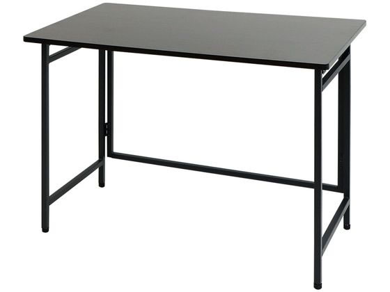 【レビュー投稿で100円OFFクーポン】【メーカー直送】Netforce 折りたたみデスク W1000ダークブラウン【代引不可】スチールデスク ワゴン オフィスデスク 事務机 オフィス家具