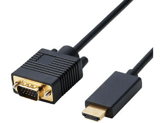 GR ϊP[u HDMI-VGA 1.0m ubN CAC-HDMIVGA10BK RlN^ ϊP[u USBP[u z