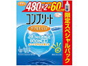 【商品説明】【医薬部外品】ぷるっとしたうるおい実感！たんぱく汚れも落とす【仕様】●内容量：480ml×2＋60ml生産国：日本商品区分：医薬部外品メーカー：エイエムオー・ジャパン株式会社広告文責：フォーレスト株式会社　0120-40-4016●原材料／成分／素材／材質1mL中、塩酸ポリヘキサニド0．001mg含有、界面活性剤、緩衝剤、安定化剤、等張化剤、粘稠剤●賞味期限／使用期限（製造から）2年●発売元／製造元／輸入元エイエムオー・ジャパン●お問い合わせ先AMOジャパン　0120−525−011●効能・効果ソフトコンタクトレンズ（グループ1〜グループ4）の消毒●用法・用量（1）ソフトコンタクトレンズに本剤を数滴つけて、レンズの両面を各々、20〜30回指で軽くこすりながら洗います。（2）洗ったレンズの両面を本剤で十分にすすぎます。（3）専用ケースに本剤を満たし、レンズを完全に浸し、ケースの蓋をしっかり締めます。そのまま四時間以上放置します。●使用方法［使用方法］レンズを取扱う前には、必ず石けんなどで手を洗い、よくすすぎ、乾かしてください。本剤を使用する際には、必ず専用のコンプリート　レンズケース（以下、「専用レンズケース」）を使用してください。1．洗浄レンズを眼からはずし手のひらにのせ、本剤を数滴つけて、レンズの両面を各々、20〜30回指で軽くこすりながら洗います。2．すすぎ洗ったレンズの両面を本剤で十分にすすぎます。※こすり洗いとすすぎは必ず正しく行ってください。汚れや細菌等を除去します。3．消毒・保存専用レンズケースに本剤を満たし、その中にレンズを完全に浸し、ケースのフタをしっかり締めます。そのまま4時間以上放置して消毒は完了です。●使用上の注意本剤でレンズをすすいでから装用することをおすすめします。レンズ装用前にも、必ず手を洗い清潔にしましょう。使用後の専用レンズケースは空にして、本剤でよく洗った後、自然乾燥してください。●商品の特徴ぷるっとしたうるおい実感レンズを「うるおいコーティング」。レンズの乾きを防ぎ、快適な装用感を実現。優れた消毒・洗浄効果眼感染症の原因となる細菌・真菌等に対して優れた消毒効果を発揮。タンパク汚れも落とすタンパク汚れもしっかり落とし、クリアな視界を実現。自然な涙に近い自然の涙に近い性状で眼にやさしい。【備考】※メーカーの都合により、パッケージ・仕様等は予告なく変更になる場合がございます。【検索用キーワード】エイエムオー・ジャパン　えいえむおー・じゃぱん　コンプリート　ダブルモイスト　限定スペシャルパック　480mL×2本＋60mL　コンプリートダブルモイストゲンテイスペシャルパック480mL×2ホン＋60mL　こんぷりーとだぶるもいすとげんていすぺしゃるぱっく480mL×2ほん＋60mL　コンタクトレンズ洗浄剤　1セット　480ミリリットル　2本入　60ミリリットル　家庭用品＆日用雑貨　アイケア　コンタクトケア用品　ソフトレンズ用　アイケア　コンタクトケア用品　RPUP_02