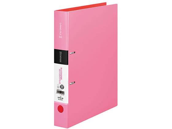 【レビュー投稿で100円OFFクーポン】キングジム シンプリーズ Dリングファイル A4タテ とじ厚32mm ピンク A4 D型2穴リングファイル PP製 リング式ファイル