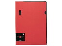 【店内全品ポイント2倍★16日9:59迄】 キングジム カラーホルダー(D-PRODUCTS) A4タテ 赤 770-R A4 色柄付 クリアホルダー ファイル