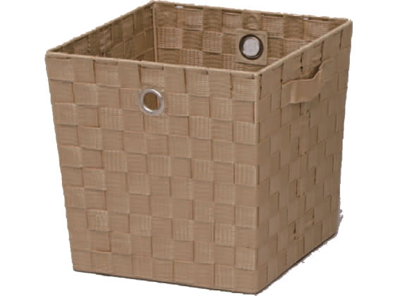 【レビュー投稿で100円OFFクーポン】【お取り寄せ】アイリスオーヤマ カラーバスケット ベージュ CBK-26D 収納家具 インテリア 収納