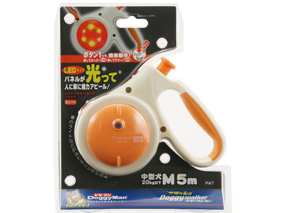 ドギーマンハヤシ/ドギーウォーカーフラッシュ Mオレンジ