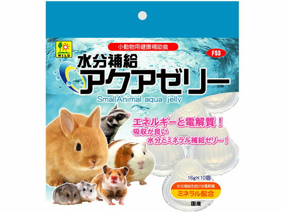 三晃商会 水分補給 アクアゼリー 16g×10P F53のサムネイル