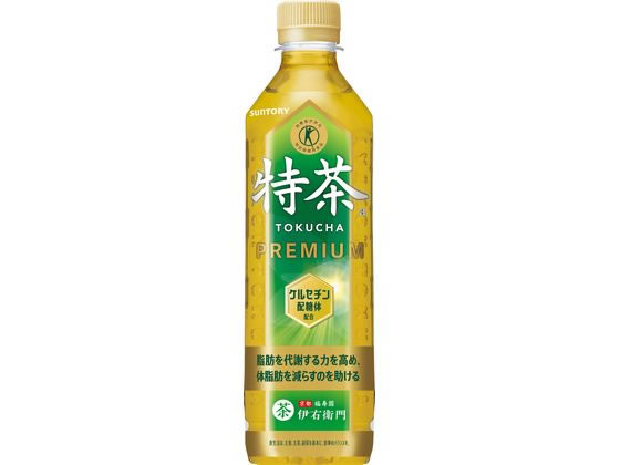 サントリー 緑茶 伊右衛門 特茶(特定保健用食品) 500ml ペットボトル 小容量 お茶 缶飲料 ボトル飲料