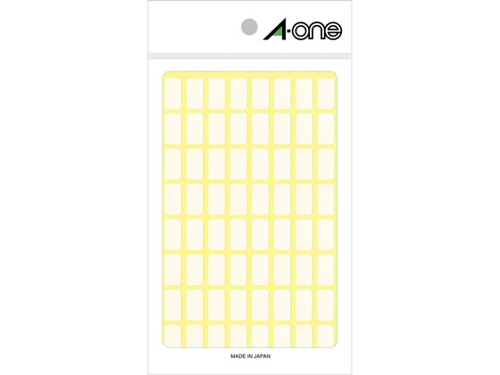 【マラソン限定2000円クーポン★ポイント2倍16日9:59迄】エーワン フリーラベル 8×15mm 64面 15シート 06001 エーワンラベルシール ふせん インデックス メモ ノート