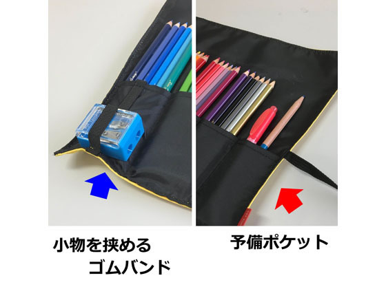 【マラソン限定★ポイント2倍】トンボ鉛筆 色鉛筆NQ ロールケース 36色 CR-NQ36C 36色セット 色鉛筆 鉛筆 cocodecow-10174112 ココデカウ サンプル画像3