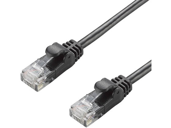 乐天商城 - 【レビュー投稿で100円OFFクーポン】【お取り寄せ】エレコム やわらかLANケーブル Cat5E準拠 5m LD-CTY BK5 LANケーブルカテゴリー5E LANケーブル ケーブル 電源タップ 配線パーツ 家電