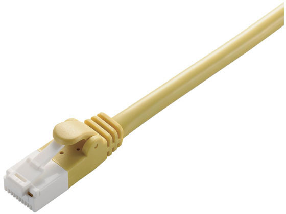 【レビュー投稿で100円OFFクーポン】【お取り寄せ】エレコム Cat6対応ツメ折れ防止LANケーブル 1m LD-GPT Y1 RS LANケーブルカテゴリー6 LANケーブル ケーブル 電源タップ 配線パーツ 家電