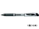 【マラソン限定★ポイント2倍】ぺんてる エナージェル 太字 1.0mm 黒 10本 BL60-A 黒インク ゲルインクボールペン