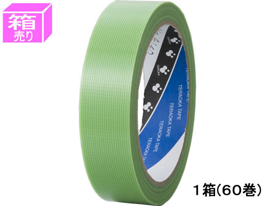 【レビュー投稿で100円OFFクーポン】寺岡製作所 Pカットテープ養生用若葉25mm×25m60巻  ...