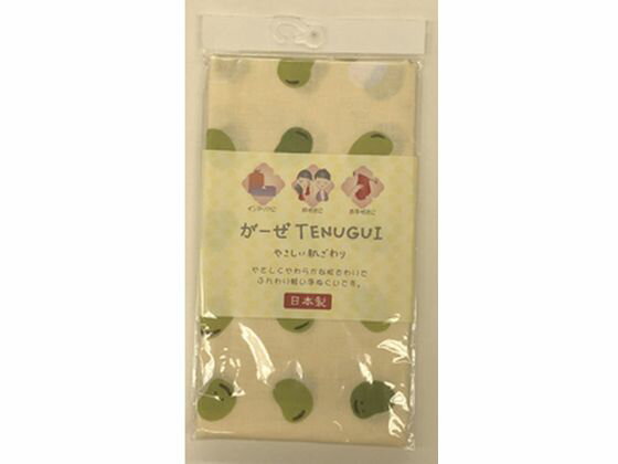 【マラソン限定★ポイント2倍】 【お取り寄せ】清水 ガーゼ手ぬぐい お豆さん タオル製品