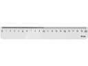【店内全品ポイント2倍★16日9:59迄】 プラス 再生PET直定規 20cm 透明 47-188 定規 スケール 教材 学童用品