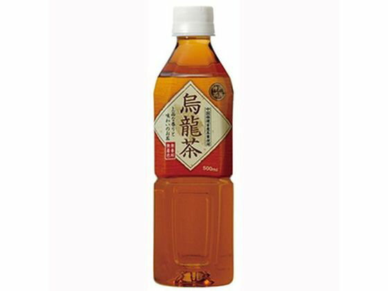 楽天ココデカウ【お取り寄せ】富永貿易 神戸茶房 烏龍茶 500mL ペットボトル 小容量 お茶 缶飲料 ボトル飲料