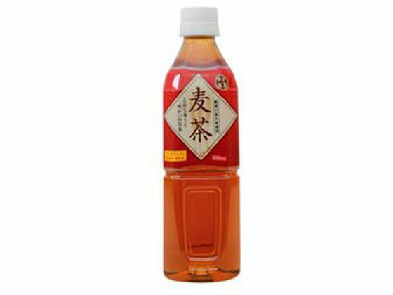 【お取り寄せ】富永貿易 神戸茶房 麦茶 500mL ペットボトル 小容量 お茶 缶飲料 ボトル飲料