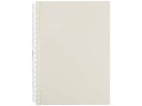 【ポイント10%バック★30日9:59迄】【お取り寄せ】リヒトラブ Pastello ツイストノート B6 21穴 ベージュ N1969-16 バインダーノート バインダー ノート