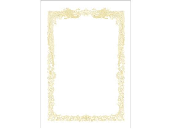 【ポイント2倍★24日20:00～29日9:59迄】タカ印 OA賞状用紙 白 B4判横書き 10-1071 賞状用紙 事務用ペーパー ノート