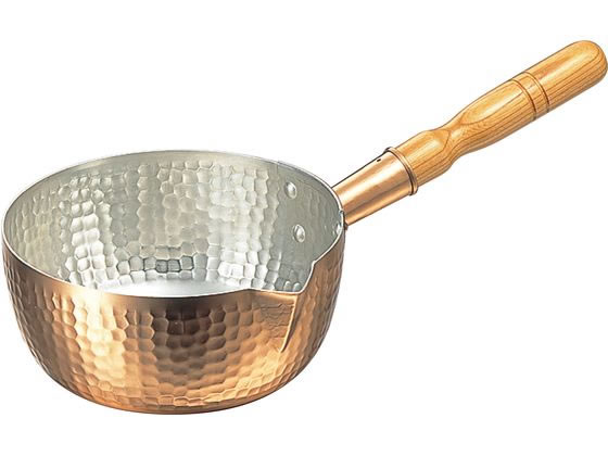 【ブラックフライデー限定★27日9:59迄店内ポイント2倍】【お取り寄せ】丸新銅器 銅 片口 雪平鍋 15cm(内面錫引) 0180600 雪平鍋 親子鍋 矢床鍋 鍋 フライパン 厨房 キッチン