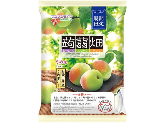 マンナンライフ 蒟蒻畑 うめ味 25g×12個のサムネイル