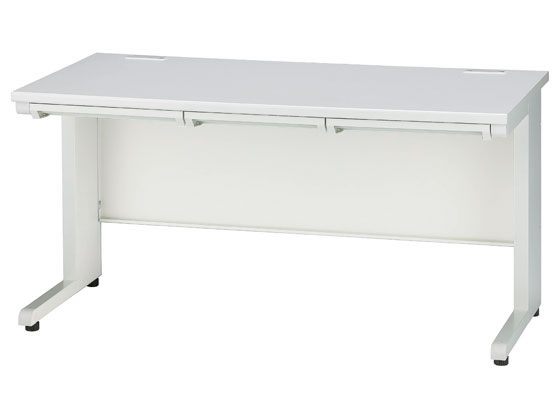 【マラソン限定★2,000円クーポン＆26日9:59迄ポイント2倍】【メーカー直送】イノウエ 平机 W1400 ホワイト×ホワイト GSH-W147-WH【代引不可】【組立・設置・送料無料】