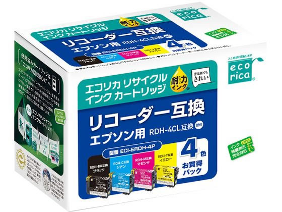 �ڥ�ӥ塼��Ƥ�100��OFF�����ݥ�ۥ����ꥫ ECI-ERDH-4P �ꥵ�����륤��4���ѥå� ���ץ��� EPSON�ޥ���ѥå� �����ꥫ �ꥵ�����륤�󥯥����ȥ�å� �ȥʡ�