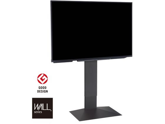【レビュー投稿で100円OFFクーポン】送料無料【お取り寄せ】ナカムラ WALLテレビスタンド V3 ハイタイプ サテンブラック WLTVB6119 ディスプレイ モニタースタンド ディスプレイスタンド エントランス インフォメーション オフィス家具