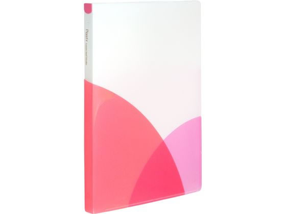 【レビュー投稿で100円OFFクーポン】【お取り寄せ】プラス PASTYルーズリーフバインダー B5-S スリム チェリーピンク バインダーノート B5 バインダー ノート