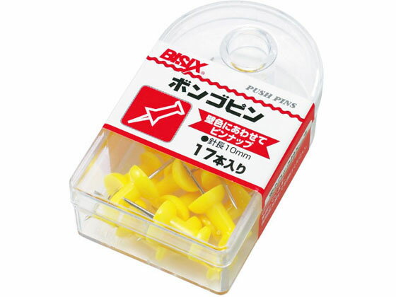 【マラソン限定★2000円クーポン＆ポイント2倍】【お取り寄せ】ミツヤ ボンゴピン 黄 17本×5 BX1-3-YL ..