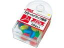【お取り寄せ】ミツヤ カラーハイタック画鋲 5色込 25本×5 BX1-6-AS 画鋲 ピン フック 掲示物留め 吊下げ POP 掲示