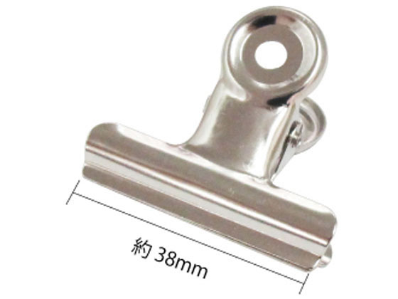 Binder Clip - 【マラソン限定★ポイント2倍】【お取り寄せ】ミツヤ 目玉クリップ 小 パック 5個×10 MDC-38P 目玉クリップ 留める 文具 事務