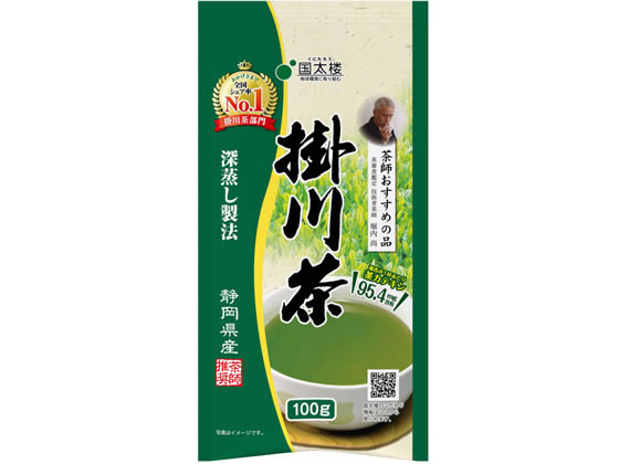 【楽天スーパーSALE限定★ポイント2倍＆2,000円クーポン】国太楼 深蒸し掛川茶100g 12501 茶葉 玄米茶 お茶 飲料