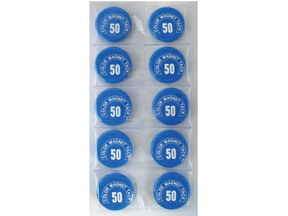 �ڥޥ饽�������ݥ����2�ܡۡڤ����󤻡ۥߥĥ� ���顼�ޥ��ͥå� �ݷ� ��50 �� 10�� MR-50-BU ���顼�ޥ��ͥå� �ܥ��󥿥��� �ޥ��ͥå� �Ǽ�ʪα�� �߲��� POP �Ǽ�