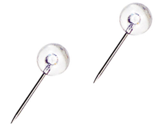 【レビュー投稿で100円OFFクーポン】【お取り寄せ】ミツヤ マップピン 6mm 透明 70本×5 TM-8-T ピン フック 掲示物留め 吊下げ POP 掲示 2