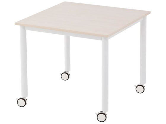 【レビュー投稿で100円OFFクーポン】【メーカー直送】アール・エフ・ヤマカワ キャスターテーブル ホワ..