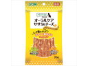 【店内全品ポイント2倍★16日9:59迄】 【お取り寄せ】LION オーラルケア ササミ&チーズ おやつ 猫 ペット キャット