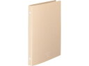 【店内全品ポイント2倍★16日9:59迄】 【お取り寄せ】リヒトラブ CUBE FIZZ バインダー セミB5 26穴 ベージュ N6025-16 バインダーノ...