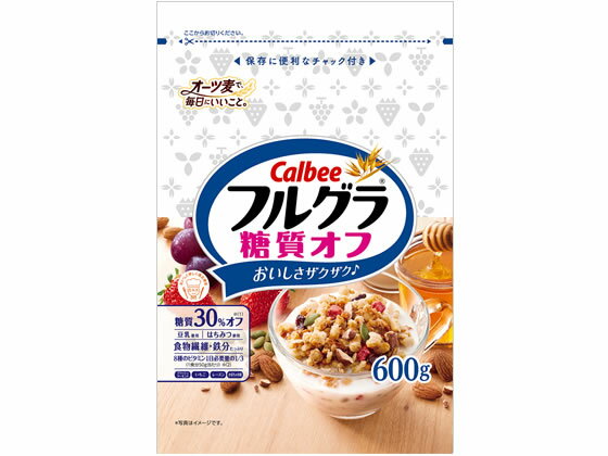 【商品説明】カラダにうれしい糖質30％オフ。甘さひかえめながらも、素材をいかしたおいしさで飽きのこない味わいを実現。毎朝の糖質オフ生活を応援します。【仕様】●内容量：600g●原産国：日本　●注文単位：1袋【備考】※メーカーの都合により、パッケージ・仕様等は予告なく変更になる場合がございます。【検索用キーワード】かるびー　Calbee　ふるぐら　フルーツグラノーラ　ふるーつぐらのーら　600g　600グラム　シリアル　しりある　1袋　朝食　軽食　糖質おふ　とうしつおふ　RPUP_03　LCNC_02　RJ2517カラダにうれしい糖質オフ！