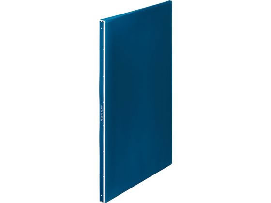 【レビュー投稿で100円OFFクーポン】キングジム クリアーファイル ヒクタス(透明) A4 20ポケット 青 7281T-B A4 固定式クリヤーファイル