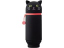 【店内全品ポイント2倍★16日9:59迄】 【お取り寄せ】リヒトラブ SMART FIT プニラボ スタンドペンケース(BIGサイズ) クロネコ ペン立て ペン...